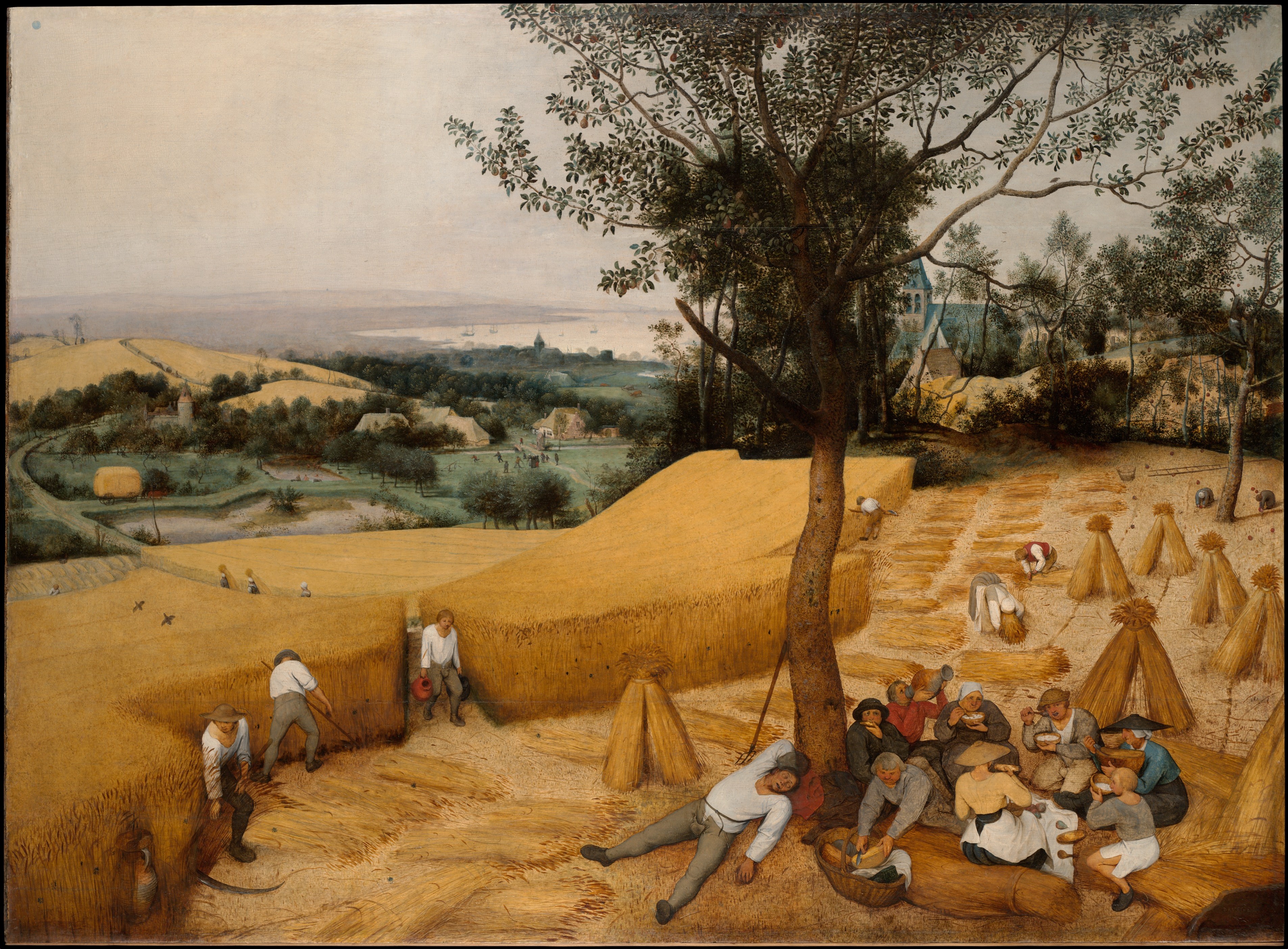 The Harvester, 1565, Pieter Bruegel the Elder